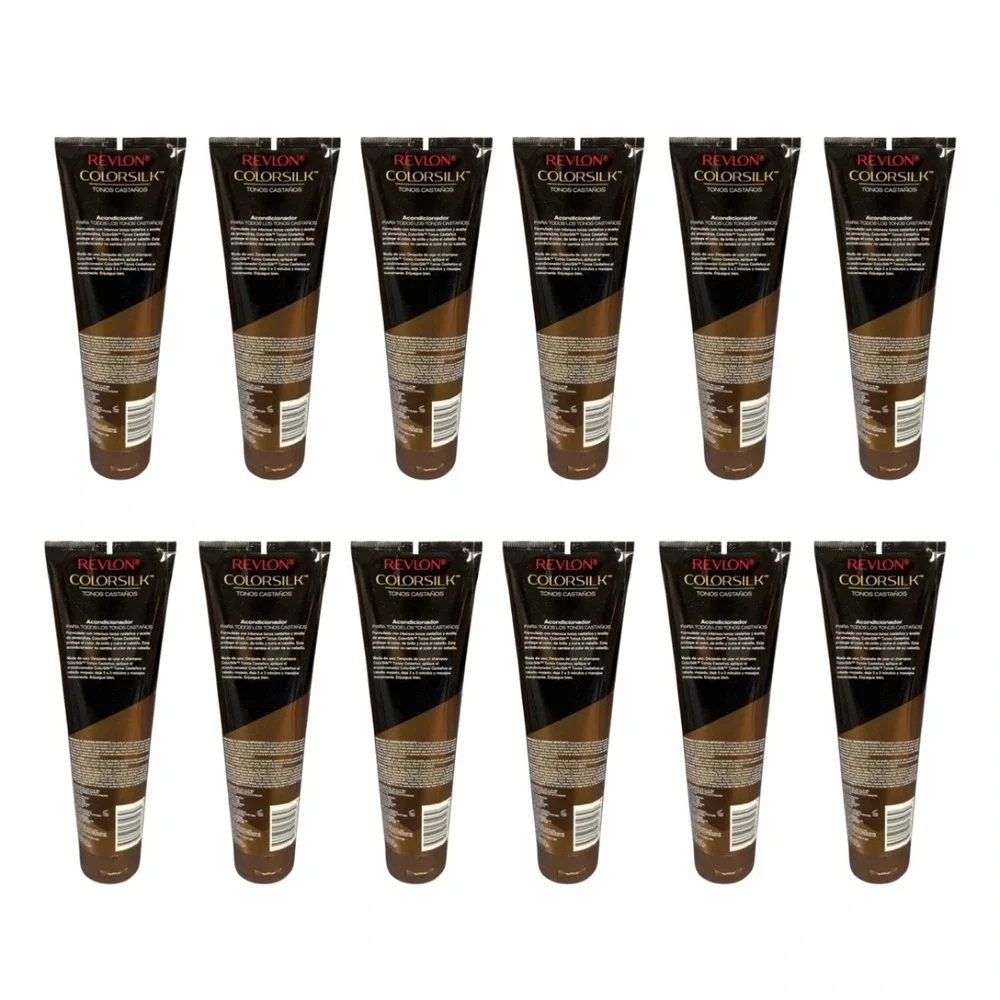 Revlon‎ Colorsilk Brunette Hair Conditioner 8.45 oz Shine Wholesale Lot of 12